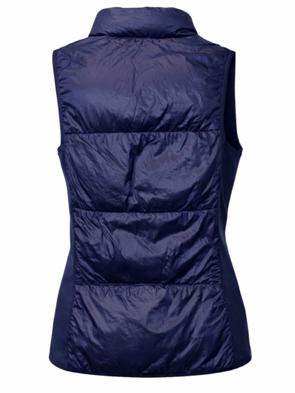 Fabletics Elliot Packable Puffer Vest Deep Navy Lightweight Size M - Picture 4 of 9